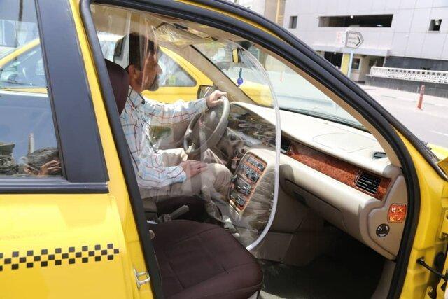 مسافرگیری 3 نفره تاکسی ها مشرط به داشتن کاور نایلونی