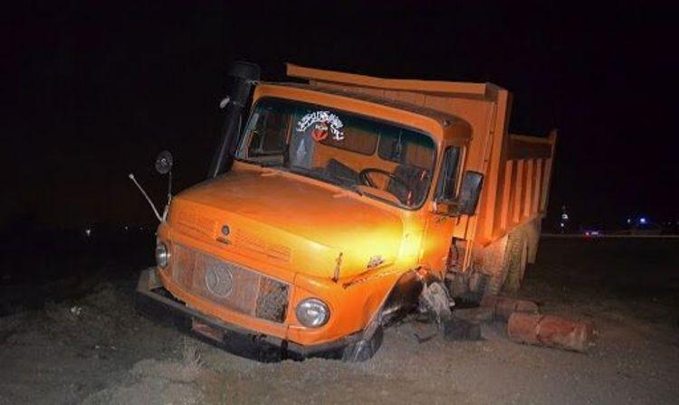 تصادف کامیون با پراید در جردن تهران