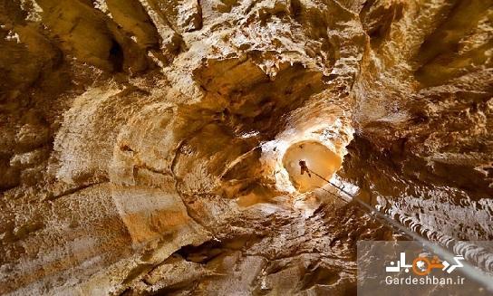 غار پرآو کرمانشاه؛ رازآلود ترین و خطرناک ترین غار ایران، عکس