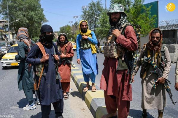 گشت زنی عناصر طالبان در کابل