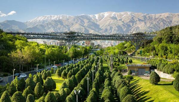 پل طبیعت تهران، شاهکاری از معماری عصر نو